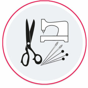coudre à la main et coudre à la machine