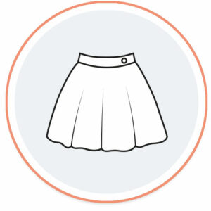 patrons jupes vêtements fille