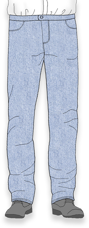 Couddre-un-jean-homme Coudre un pantalon homme