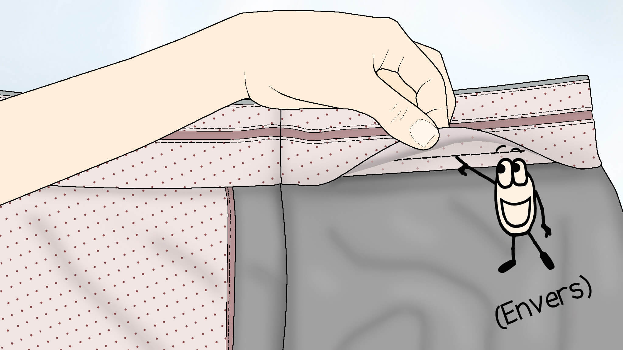 Coudre-la-ceinture-du-pantalon Faire un pantalon sur mesure