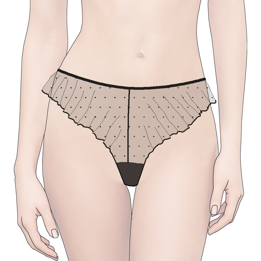 Culotte fait main sur mesure