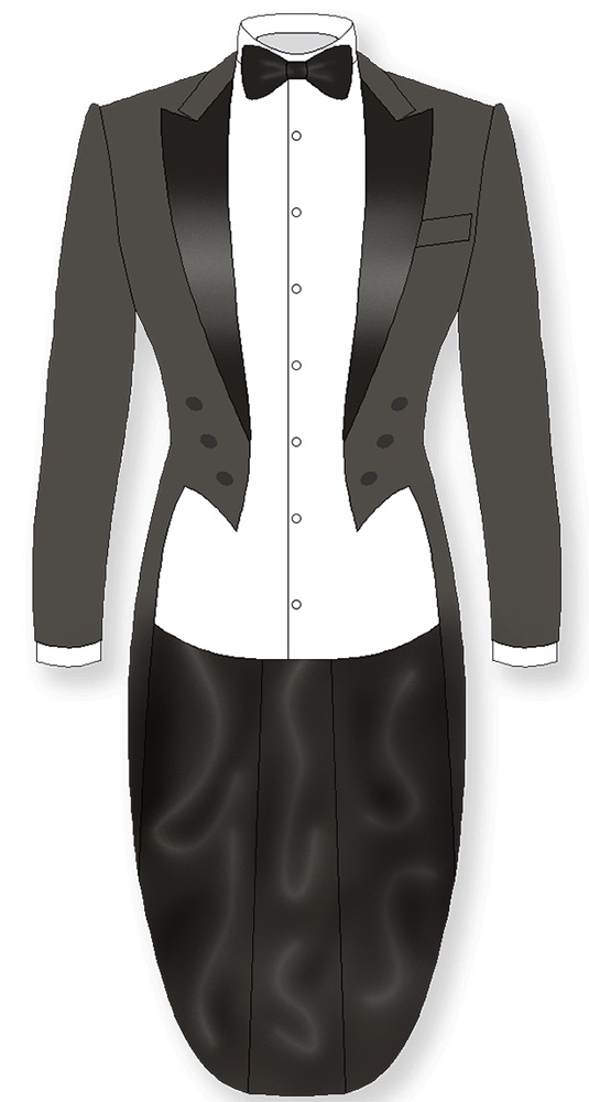 Veste queue de pie homme