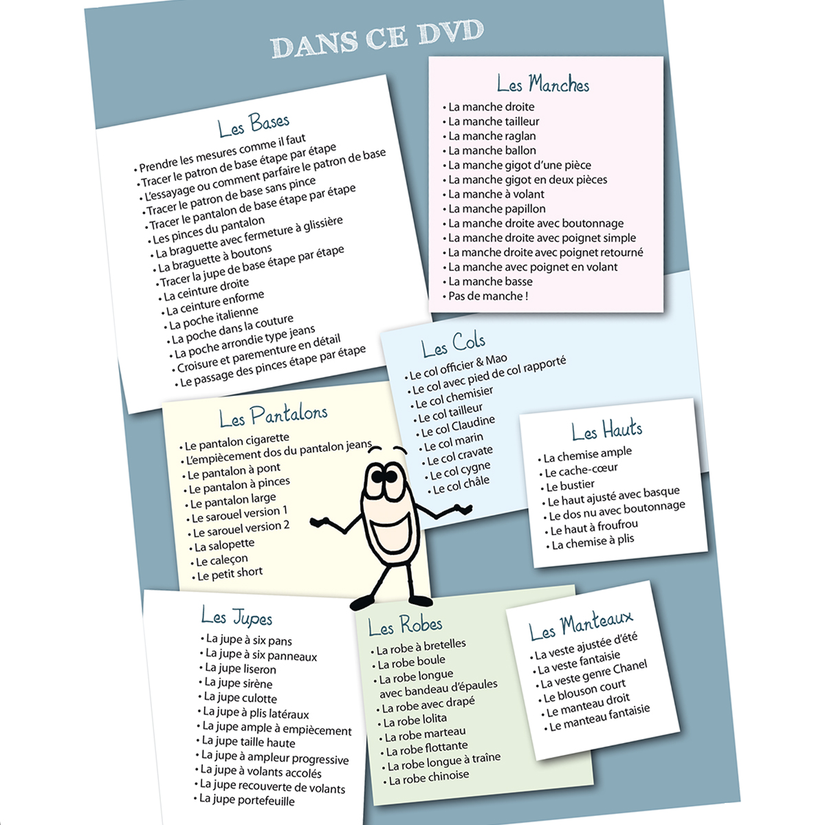 DVD Patronage Femme – Menu du DVD – Mode Pour LoL