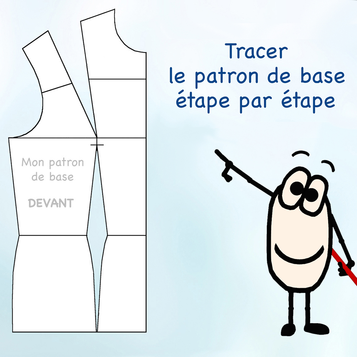 DVD Patronage Femme – Tracer le patron de base – Mode Pour LoL