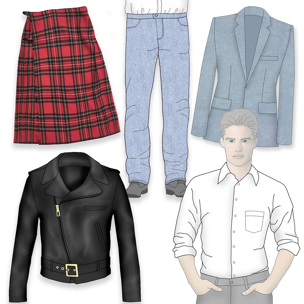 DVD Patronage Homme – Divers vêtements Homme – Mode Pour LoL