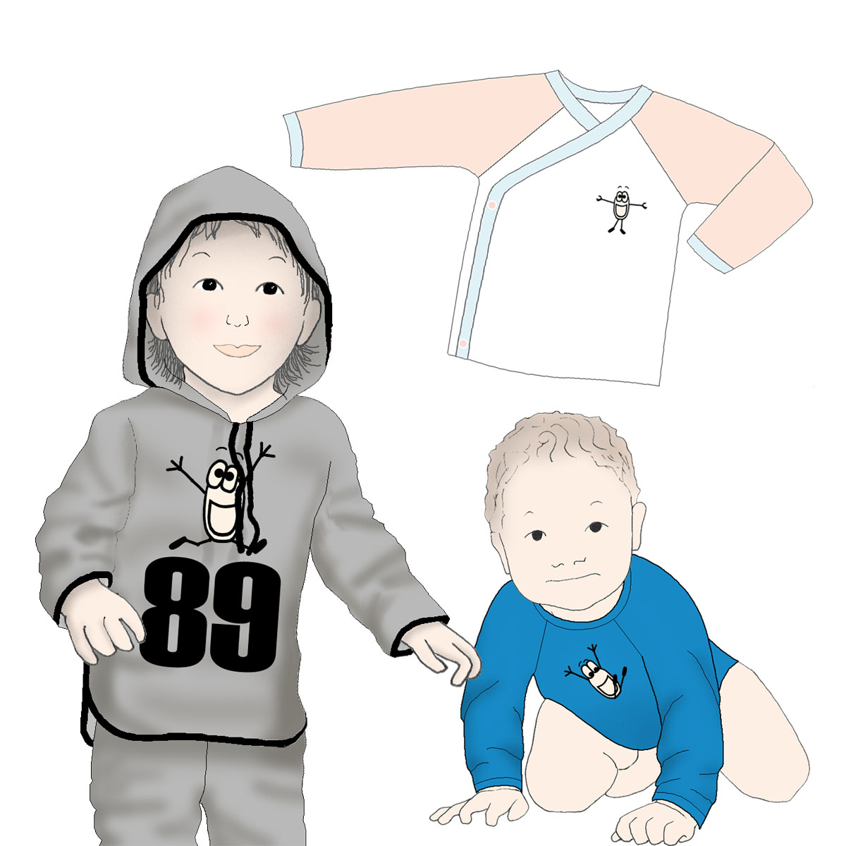 DVD Patronage Enfant – Trois habits de bébés – Mode Pour LoL