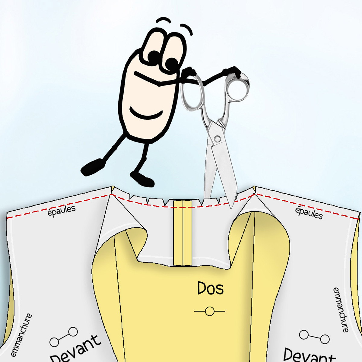 Pack couture Femme – Poser une parementure – Mode Pour LoL